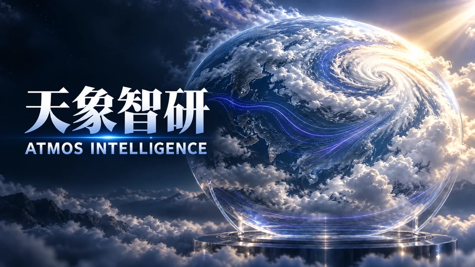 天象智研 ATMOS INTELLIGENCE 概念海报
