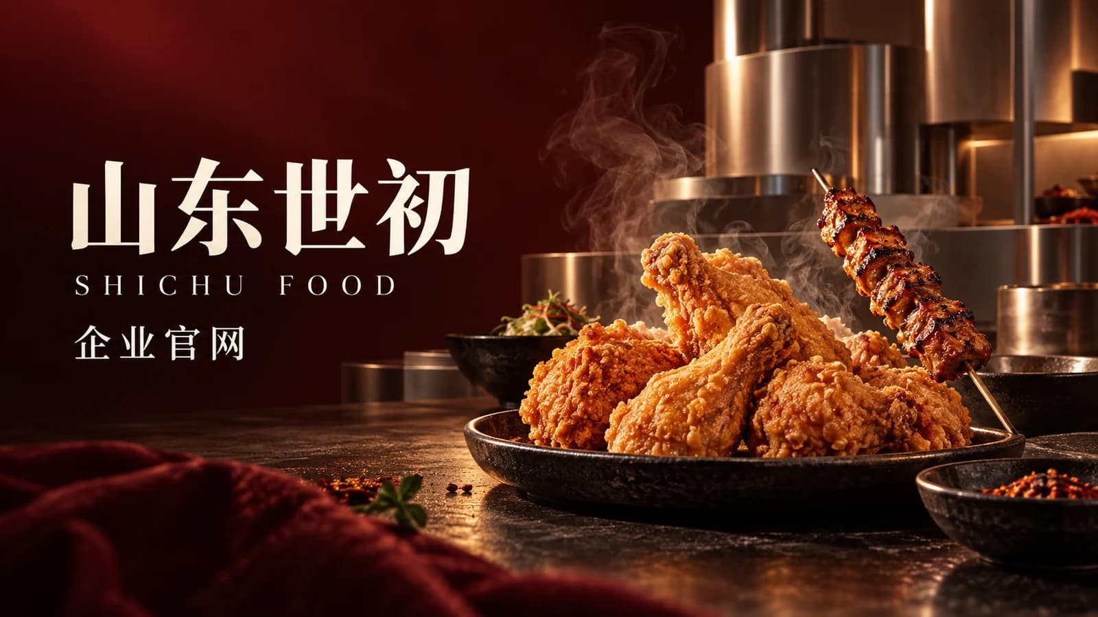 山东世初食品主题概念海报