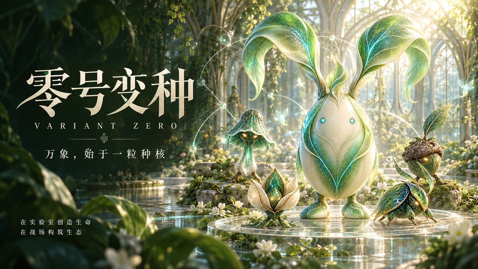 VARIANT ZERO botanical ecosystem project cover