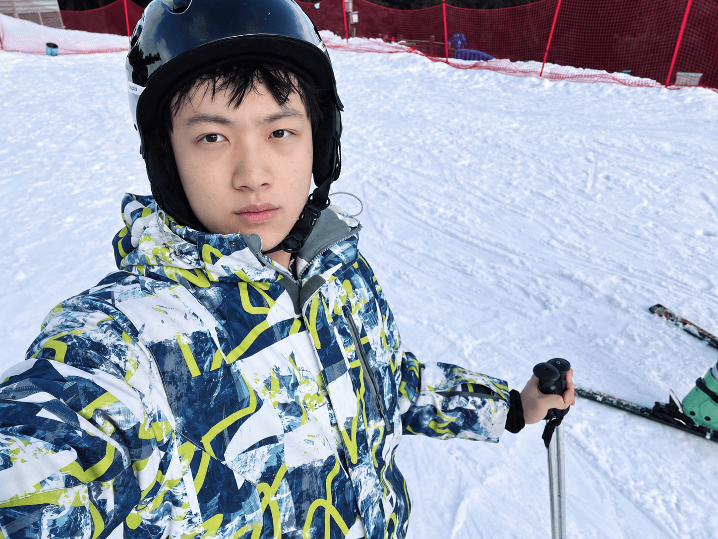 Felix 的滑雪照片